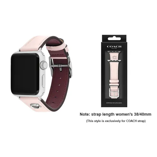 COACH Ремешок Apple Совместимость Телячья кожа Материал 38 40 мм