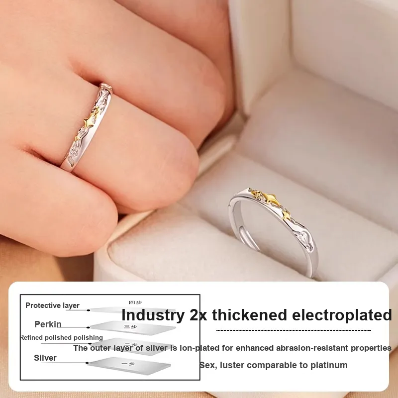 Zhou Jifeng 925 Sterling Silver Rings Unisex-4