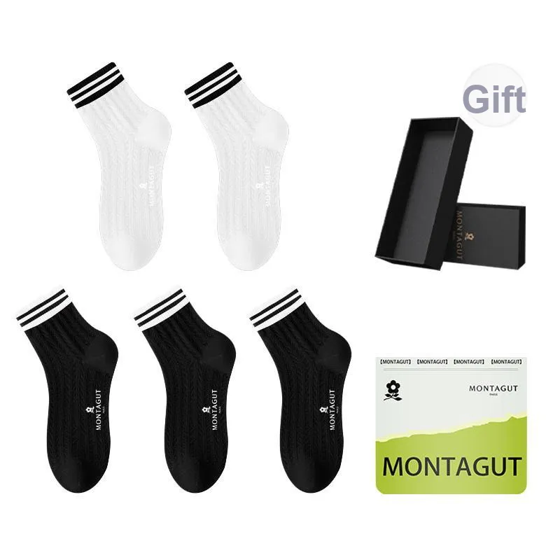 Montagut Mid Calf Socks Women's Shopping Bag 5 Pack-18
