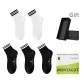 (5 Pack) Black 3+White 2