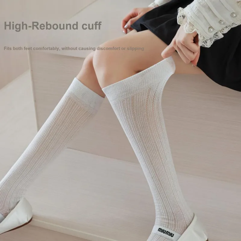XXLLG Knee High Socks Women's 3 Pack-1