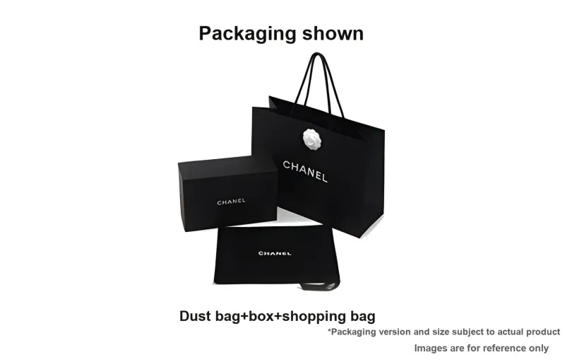 CHANEL Lambskin Flap Bag With Zip Closure Shoulder Bag Crossbody Bag Mini Women's Light Gray Blue-3