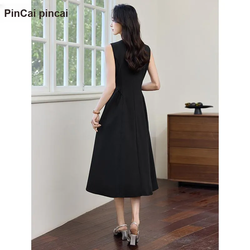 Taste The Color Sleeveless Dress Women's-4