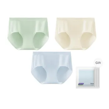 Herbal Primer Underpants Women's Shopping Bag 3 Pack