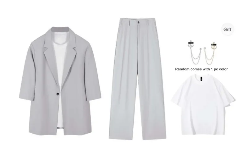 Aolx Business Suits Unisex-8