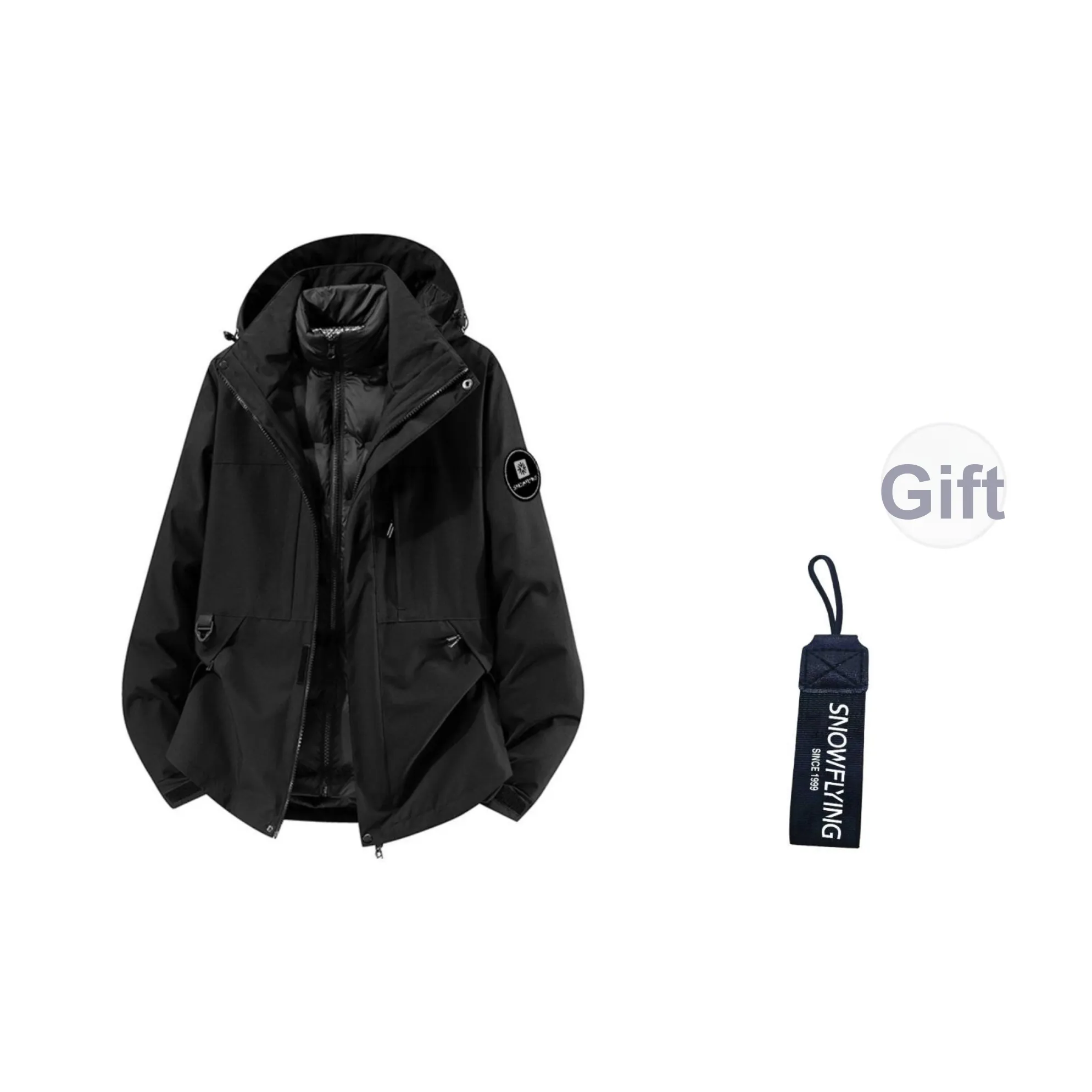 SNOW FLYING Winter Soldier Collection Пуховик Унисекс