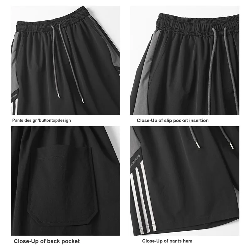 BOTH PLAY Casual Shorts Unisex-3