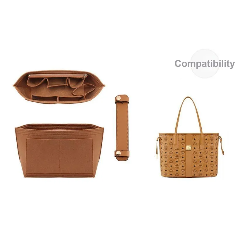 Jingxi Органайзер Подкладка Хранение Форма Сумка Вкладыш Женские Многоцветный