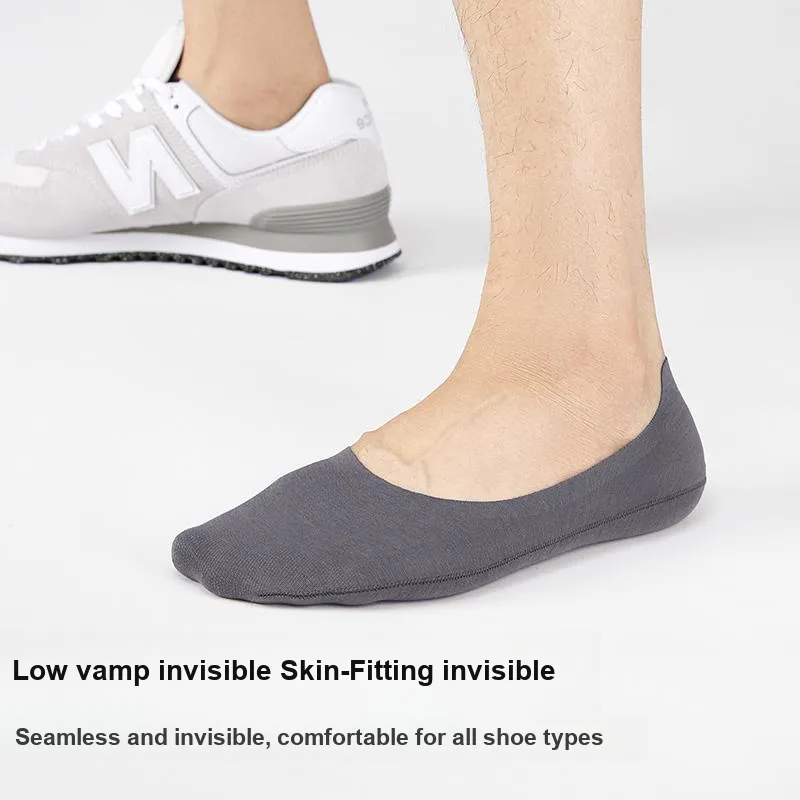 B&C.Room SS24 No Show Socks Spring Summer Men's 5 Pack-6