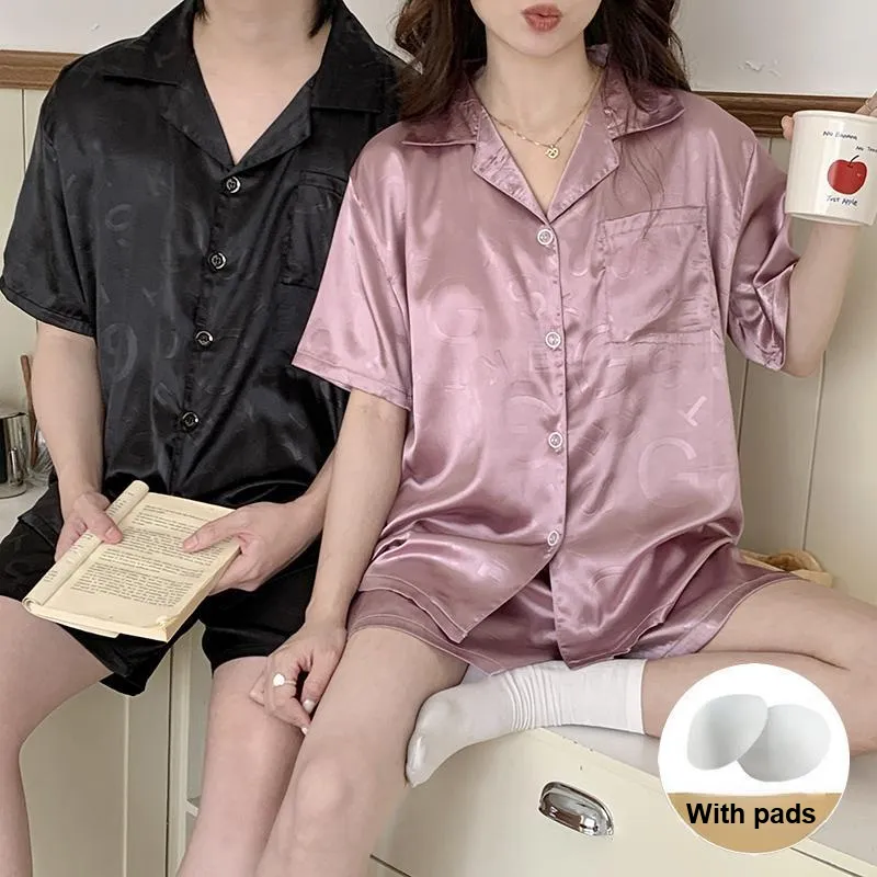 YUZHAOLIN Pajama Set Summer Unisex-9