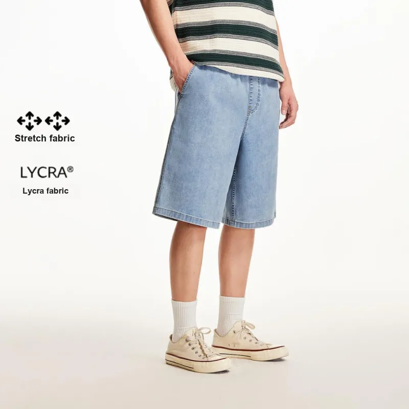 JACK JONES· Denim Shorts Men's Light Blue-2