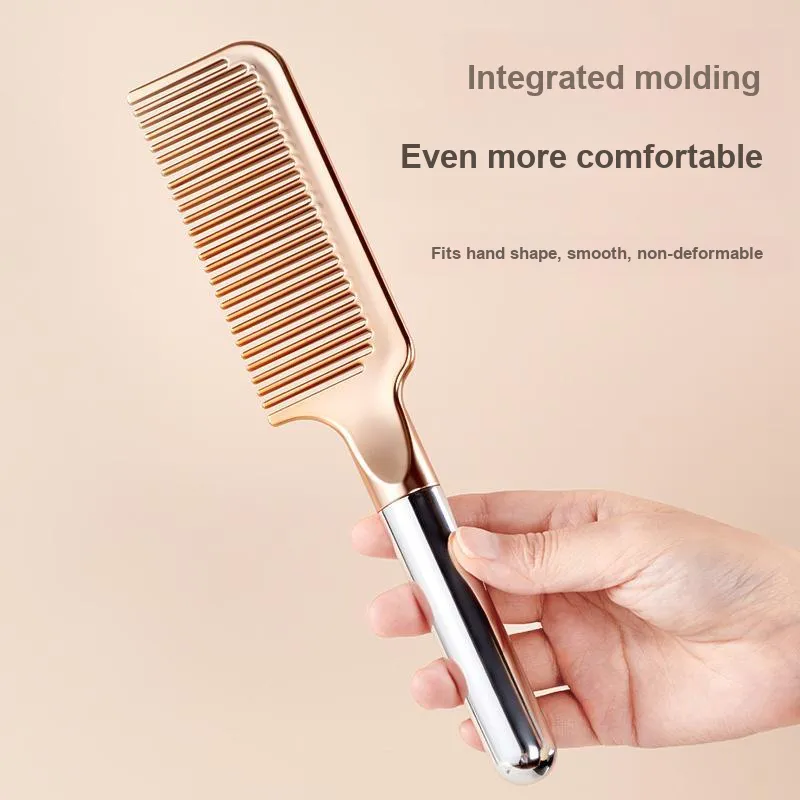 Shame Hair Straightening Brush Smooth Comb Volumizing Comb High Quality Fine Tooth Comb Hairdressing Tools Massage-2