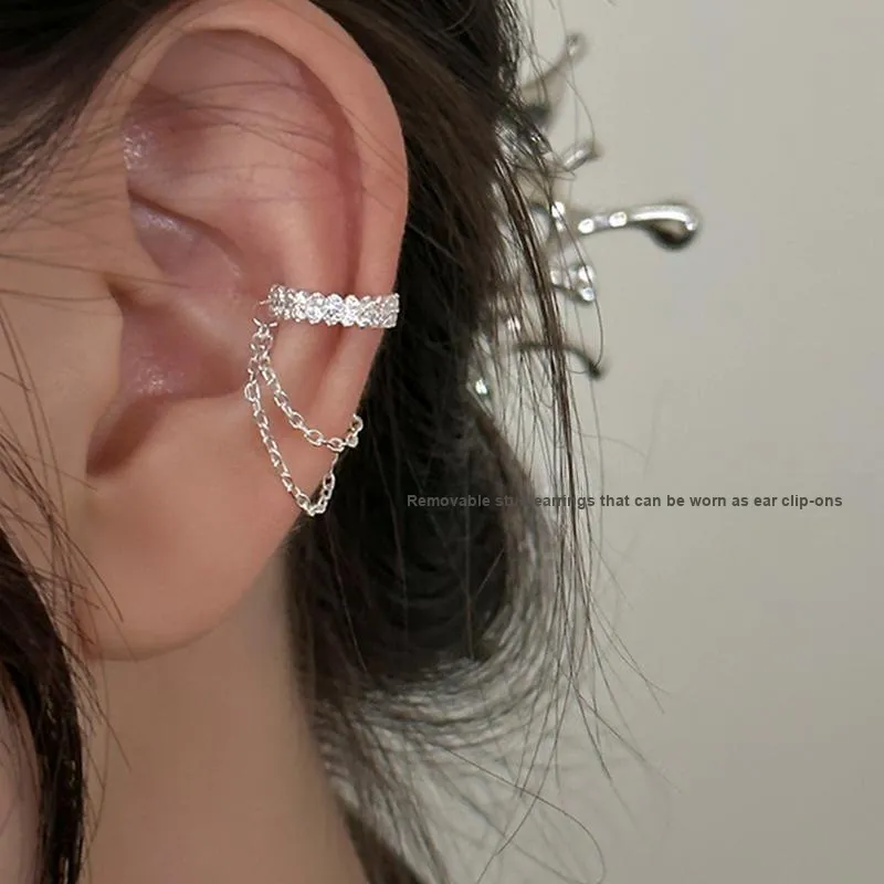 CLARKIA FLOWER S925 Silver Earrings Women's-2