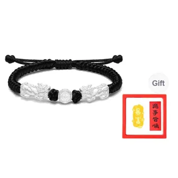 Chongqing Gold Store 999 Fine Silver Bracelets Unisex