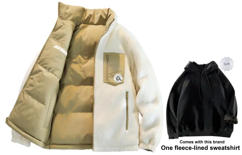 A.X.S.K x MOORAB Collaboration Puffer Jacket Unisex-73