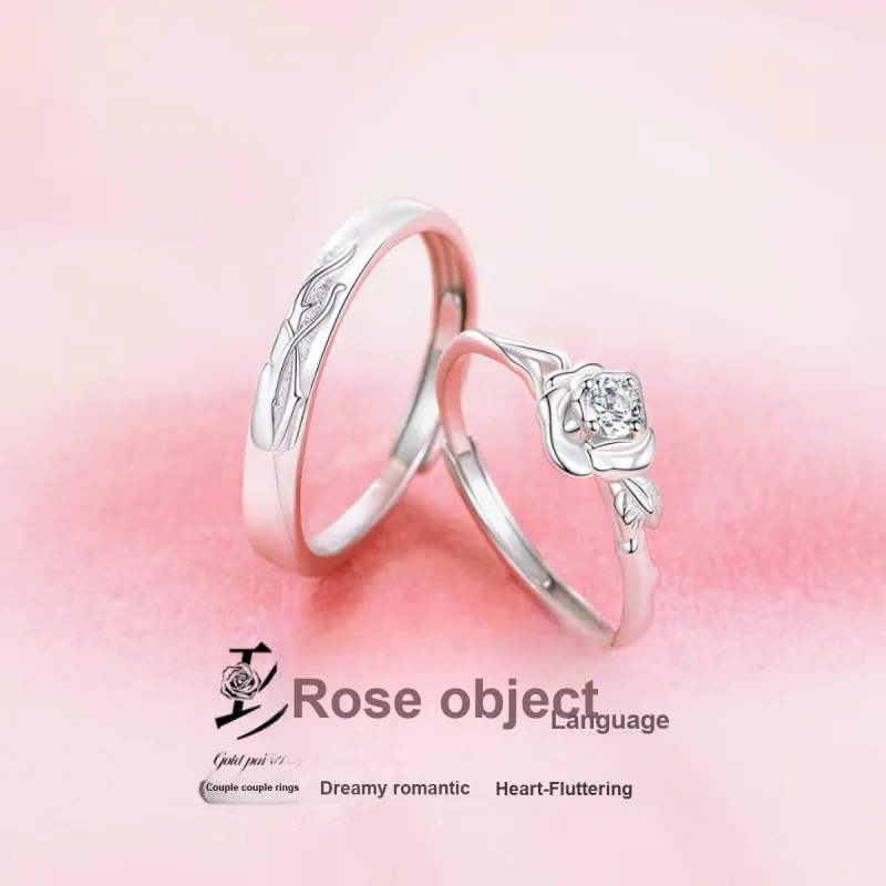 JITAIXIANG S999 Fine Silver Rings Unisex-4