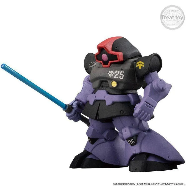 BANDAI Zaku PB Limited Food Play FW CORE Black Triple Star Zaku II Daio Set Assembled Models 5.5cm-3