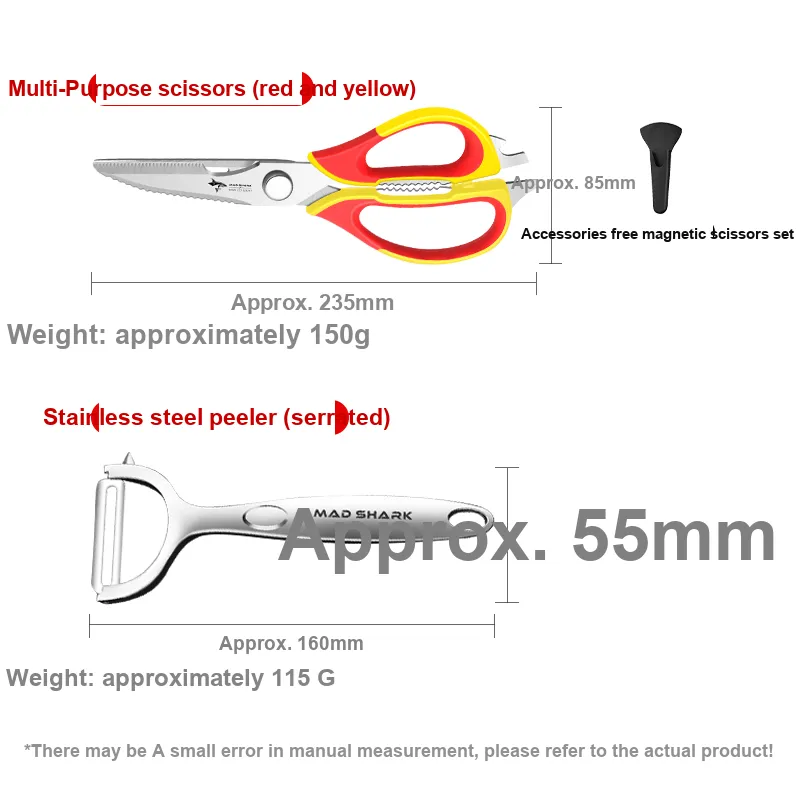 MAD SHARK Household Scissors-1