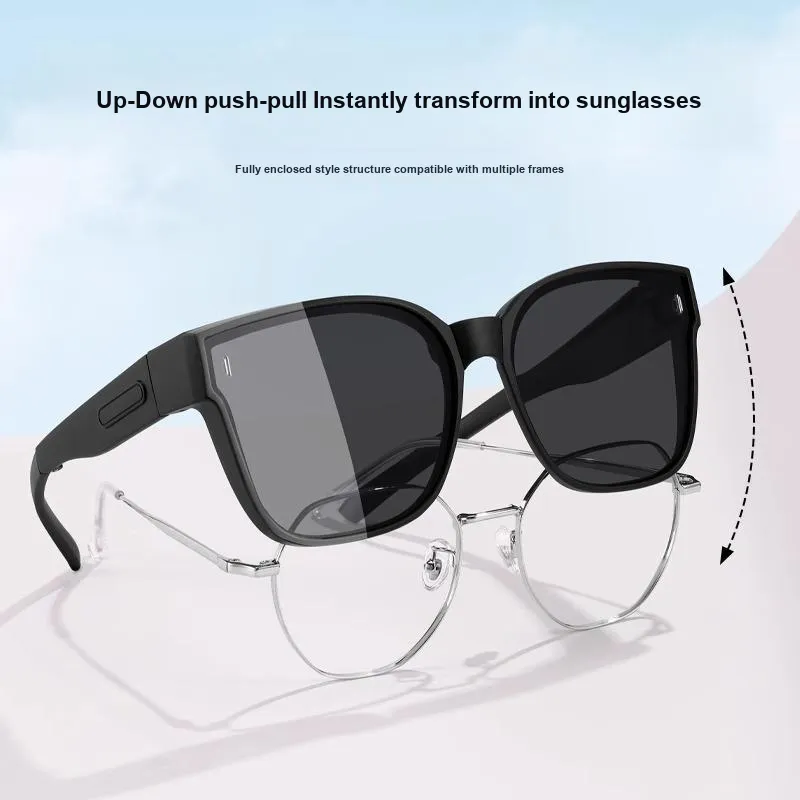 LASHION TR/Memory Plastic Square Sunglasses Unisex-2