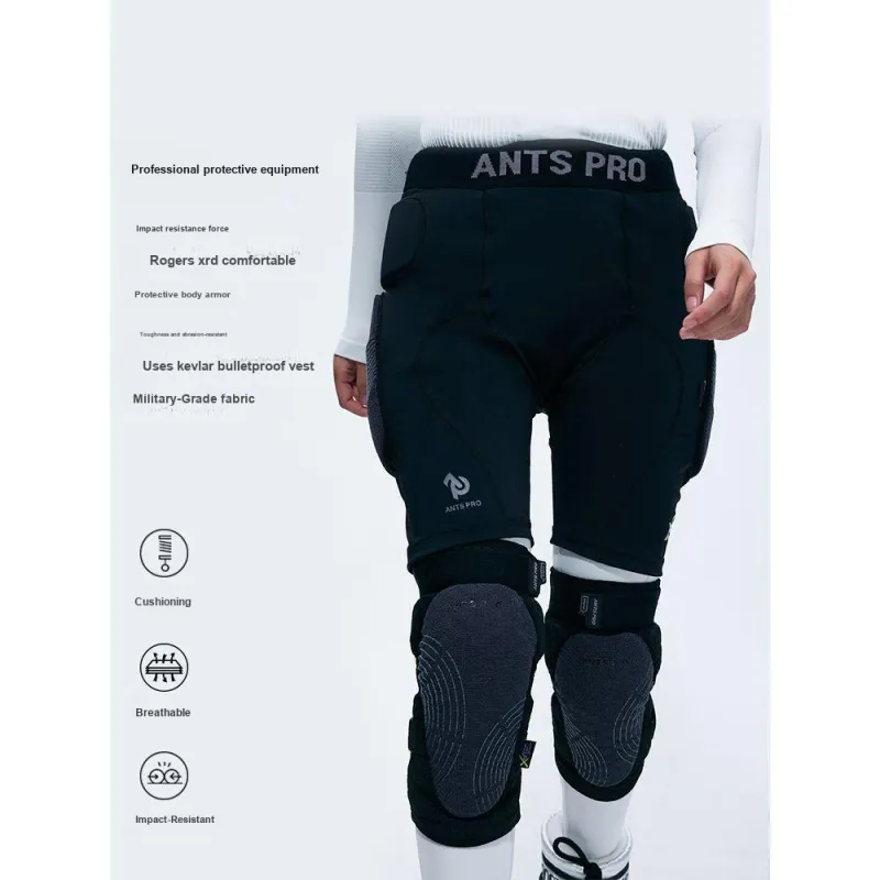 ANTS PRO Inner Layer For A Snug Fit, Impact Resistant, Suitable For Single And Double Skis. Unisex-2