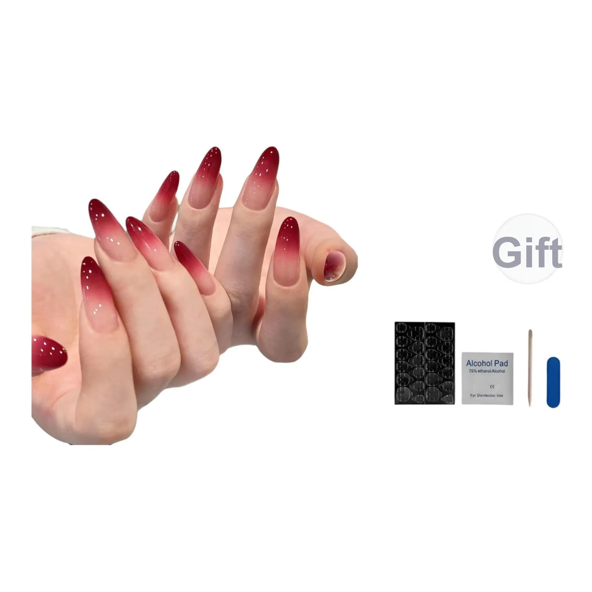 OUYUJI Искусственные ногти Женские