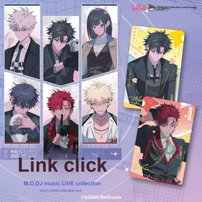 CARD.FUN Агенты времени Animation Музыкальный LIVE Коллекция Голосовое управление Коллекционная карта IP Аниме Карточки 10 Сумки Коробка