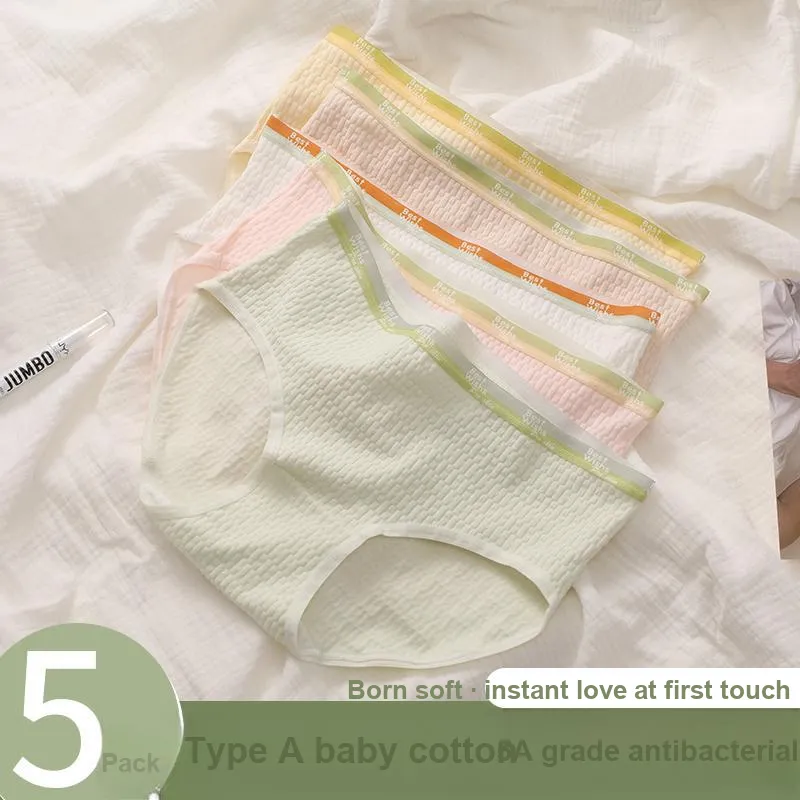 Flowers In Water Underpants Women's 5 Pack-5