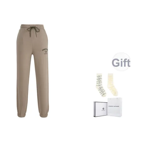 Charlie Luciano Тренировочные брюки Унисекс Хаки