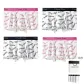 7A Mulberry Silk Antibacterial Breathable Seamless[Pink White+White+Pink White+White]4 Pack Gift Box Set