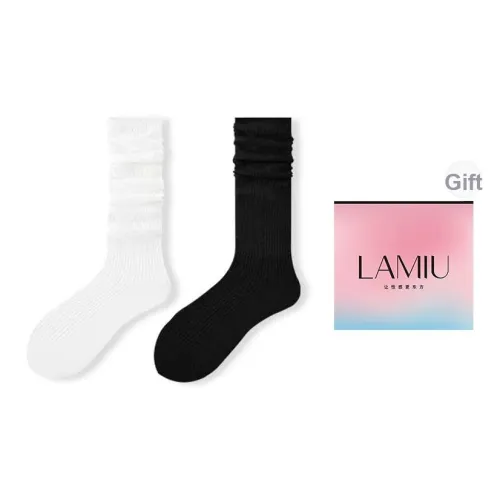 Lan Miao Колено Высокие Носки Женские Сумка для покупок Комбо Набор