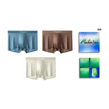 Mulinsen Underpants Men's 3 Pack Gift Box Set