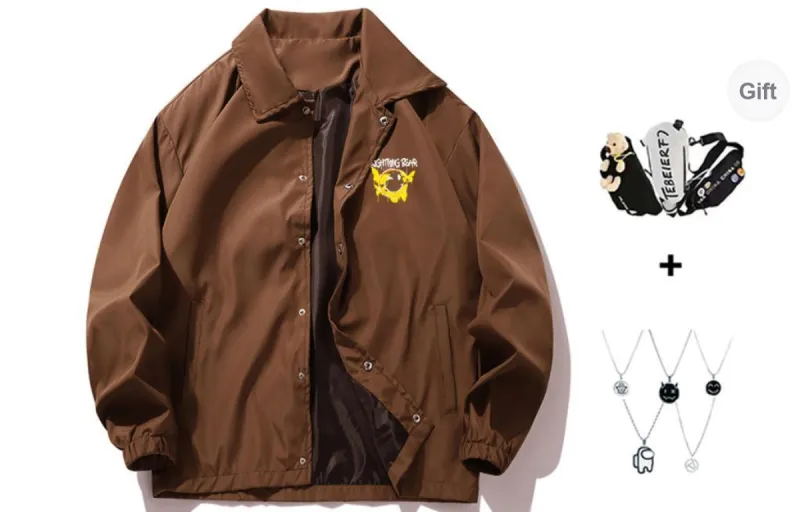 LIGHTNING BEAR Jackets Coats Unisex-13