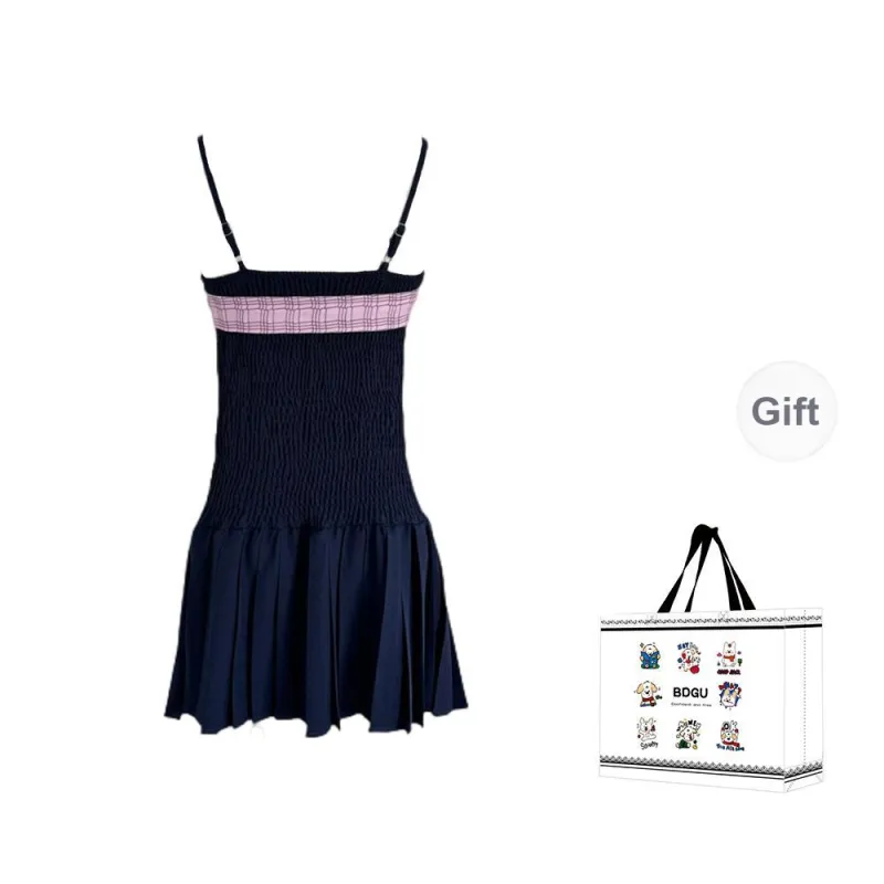BDGU Slip Dress Women's Navy Blue-1