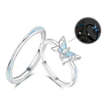 CAREBEARS S925 Silver Rings Unisex