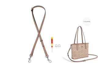 GUYI Microfiber Felt Bag Accessory, Bag Insert Shoulder Strap Women's Sand