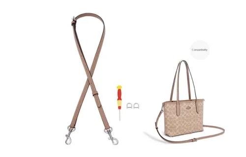 GUYI Microfiber Felt Bag Accessory, Bag Insert Shoulder Strap Women's Sand
