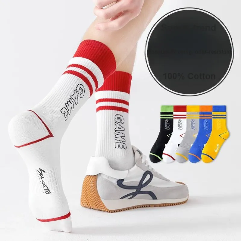 Taste The Color Mid Calf Socks Unisex 3 Pack-46