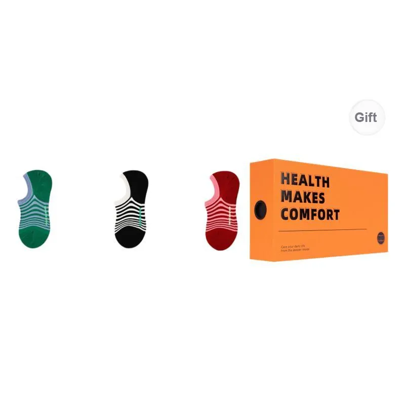 Vine Color No Show Socks Women's 3 Pack-14
