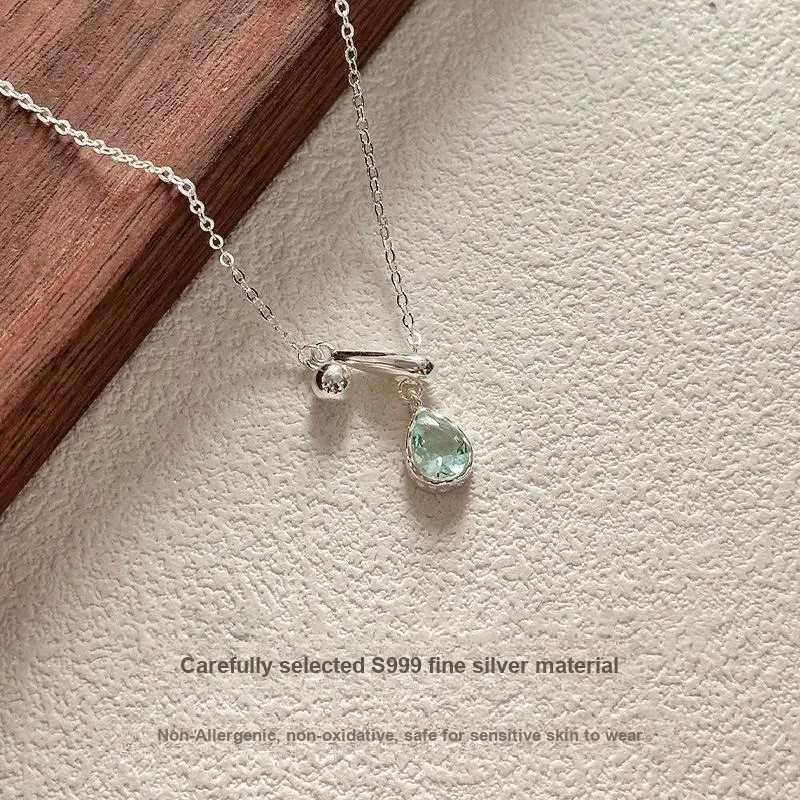 MISS TOOYA S925 Silver Necklaces Women's-2