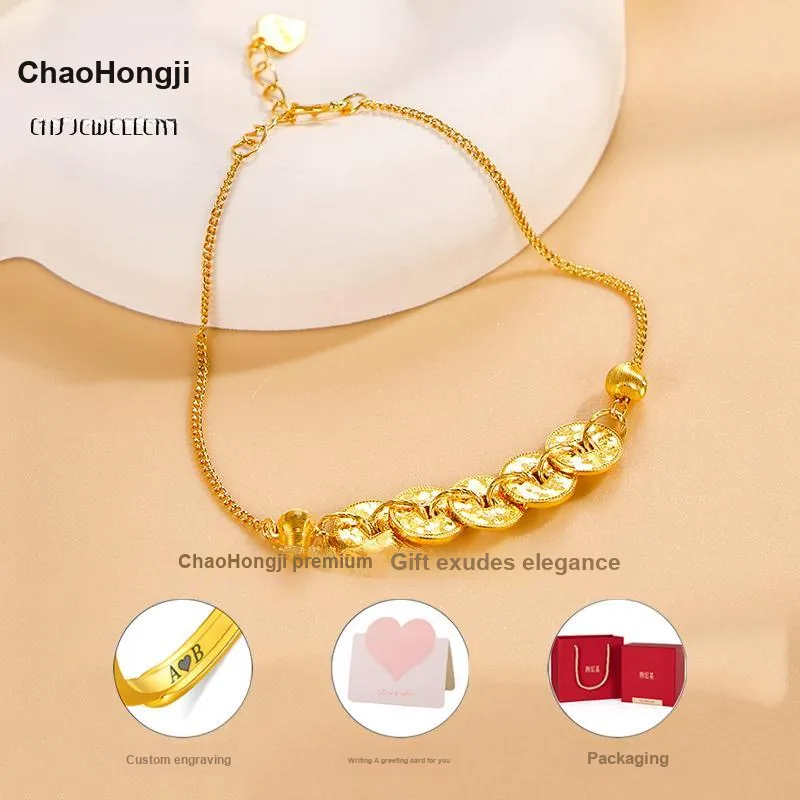 CHAOHONGJI Sterling Silver 990 Bracelets Women's-1