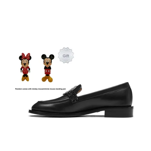 Disney x Stuart Weitzman SW Palmer Лоферы Женские Черные