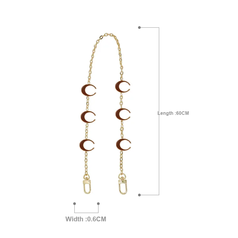 Copper Bag Chain Shoulder Strap Women's Multicolor-7