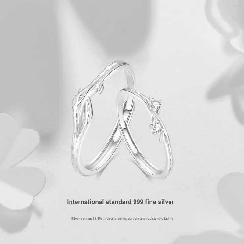 JUICY GRAPE S999 Fine Silver Rings Unisex-2