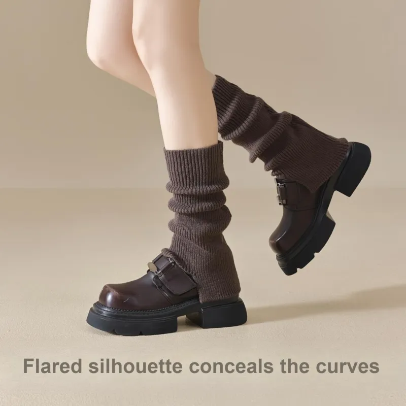 Temooues Mid Calf Socks Women's Combo Set-3