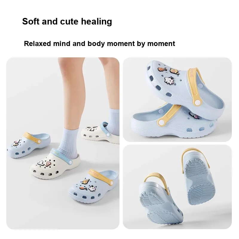 MINISO x Line Puppies Home Slippers Cream White-6