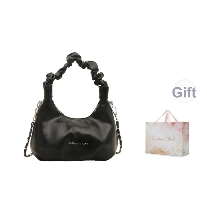 TOUTSEUL YOLO PU Handbag Women's Black/White/Silver/Red-1