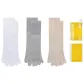 [3 Pack]Bleached+Light Gray+Apricot
