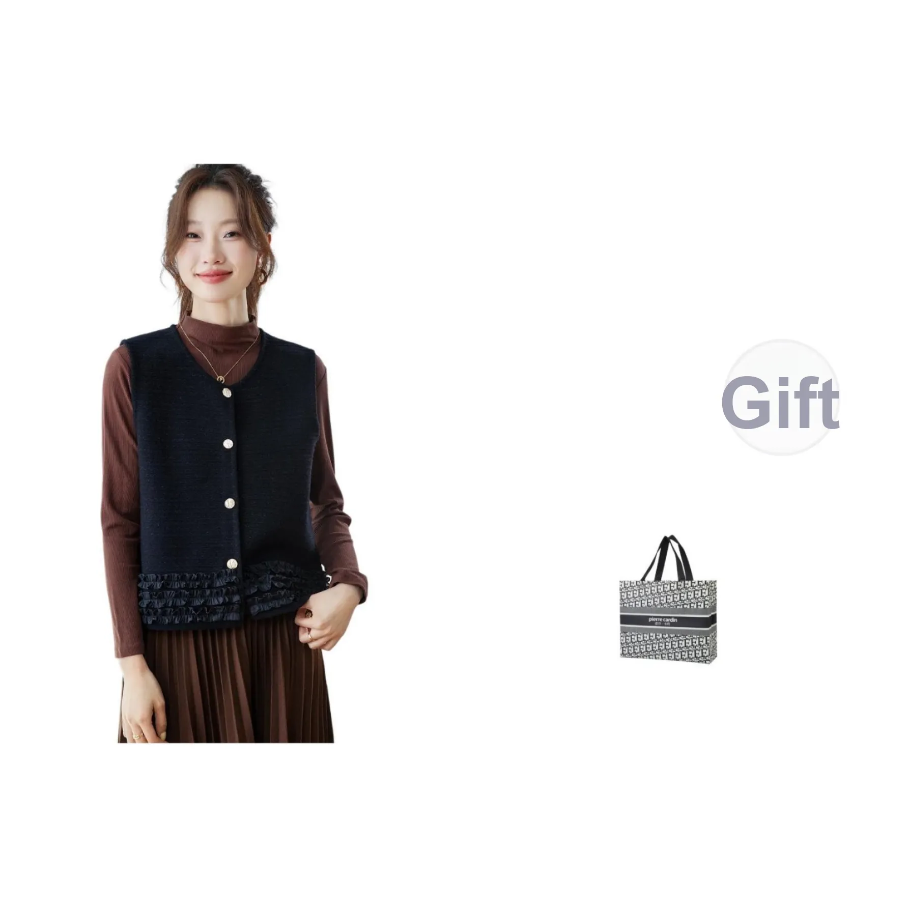 PIERRE CARDIN Женские жилеты