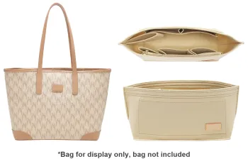 Luxury Care Artisan Workshop Felt Bag Strap Women's Beige