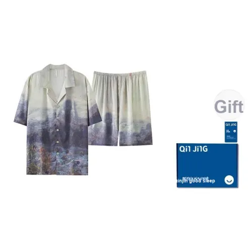 Qin Jing Пижамный комплект Унисекс Painted Color